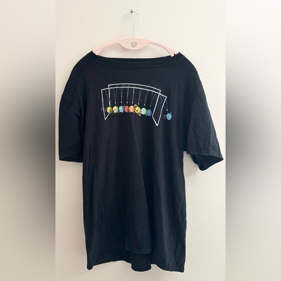 5/$10 MUST BUNDLE Threadless Black Kids Tee with Colorful Graphic - Picture 2 of 4